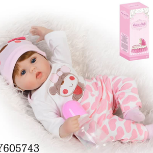 عروسک نوزاد دختر 43 سانتی مدل Reborn Lifelike Baby Girl Doll ZY605743_اسباب بازی